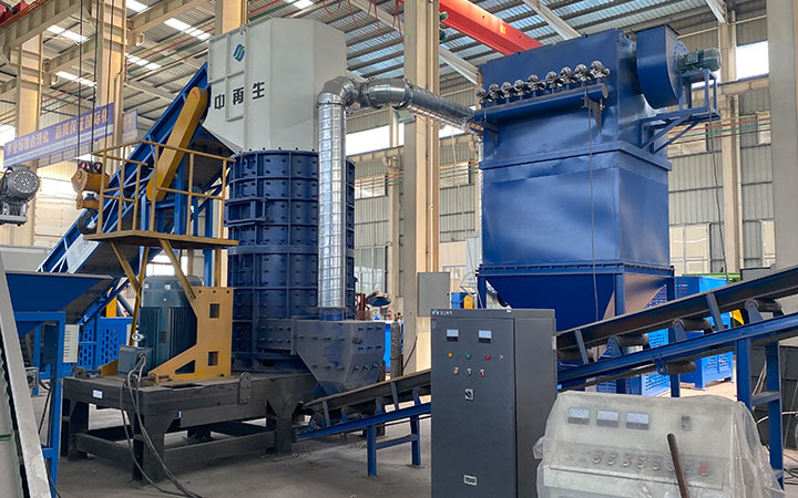 VSC4-1200 立式破碎機工作原理